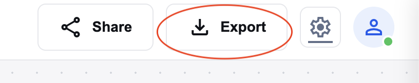Export Options